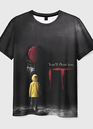 Футболка 3d «оно - pennywise»
