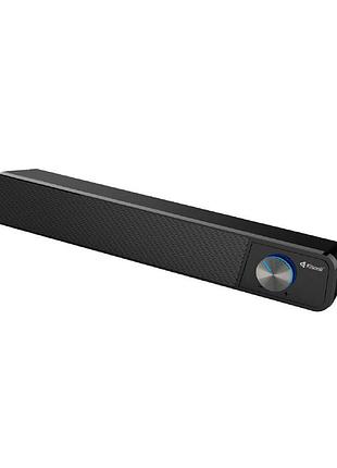 Колонки 2.0 kisonli i-560, для пк та ноутбука, usb + 3.5mm, 2x3w, 20hz-20khz, black, box, q40