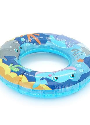 Коло надувне пляжне для плавання "aqua pals". діаметр 51 см. mix color. bag