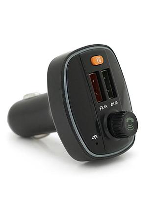 Fm-модулятор q18 з еквалайзером, 3.1a, usb, tf, 55.5х41.5х37.5