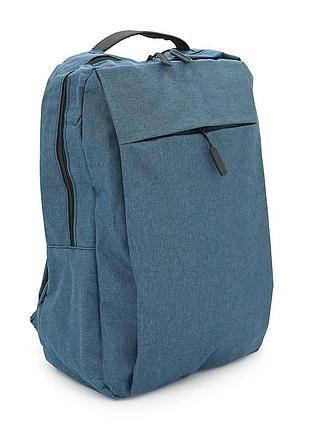 Рюкзак для ноутбука 16", omaska-b, материал нейлон/полиестр/ткань corticos, 20-35l, синий, q25