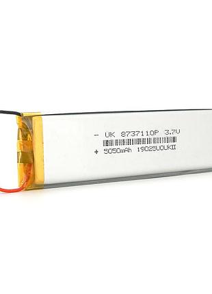 Литий-полимерный аккумулятор 8.7*37*110mm (li-ion 3.7в 5050мач)
