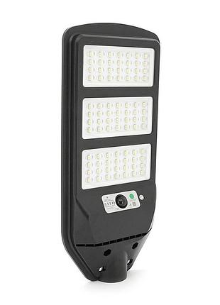 Solar led-ліхтар anern an-isgl10-120w, 120w,84led/5054, 3.2v8ah lifepo4, 1300lm, заряд 8 ч, разряд 4 часа, ip66. abc plastic,