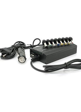 Універсальний бж 100w, корпус - метал, ручне регулювання, 8 г-подібних роз'ємів, + прикурювач, box