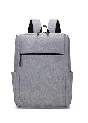 Рюкзак для ноутбука merlion 14", 32х11х41 см, grey