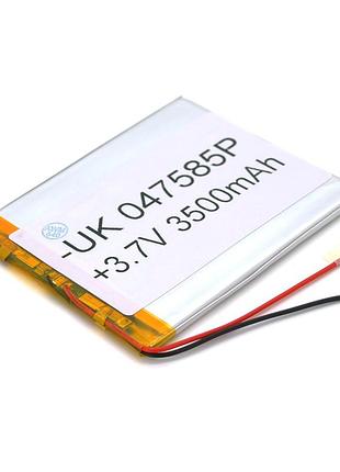 Литий-полимерный аккумулятор 4*75*80mm (3500mah 3.7v)