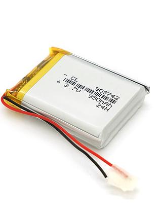 Літій-полімерний акумулятор 9*37*42mm (li-ion 3.7в 950ма·год)