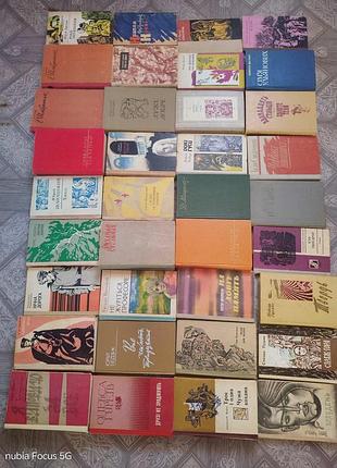 Книги з домашньої бібліотеки (художня література, в гарному стані )