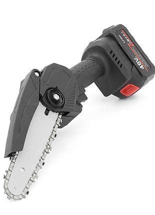 Акумуляторна ланцюгова пилка chain saw 6*, 24v, зарядне+ 2 аккумулятори, вох