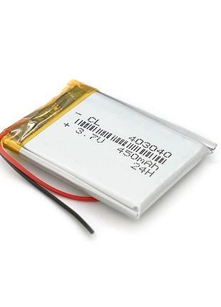Літій-полімерний акумулятор 4*30*40mm (li-ion 3.7в 450ма·ч)