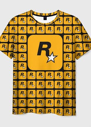 Футболка 3d с принтом «rockstar»