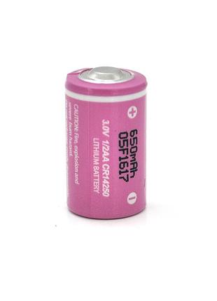Батарейка литиевая pkcell cr14250, 3.0v 650mah, oem