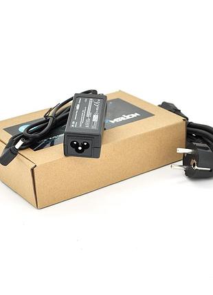 Блок питания merlion для ноутбукa lenovo 20v 2.25a (45 вт) штекер 4.0*1.7 мм, длина 0.9 м+кабель питания