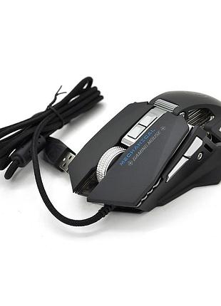 Мышь проводная imice t96, 7 кнопок, 1000/1600/2400/3200/4800/7200 dpi, led lighting, 1,8м, windows xp/vista/win7/8/10 mac os x,