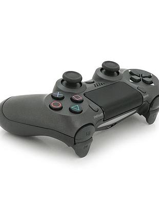 Геймпад brazzers беспроводной для ps4 wireless dualshock 4, разъем для наушников, led light bar, gray, 3.7v, 600mah, blister-box