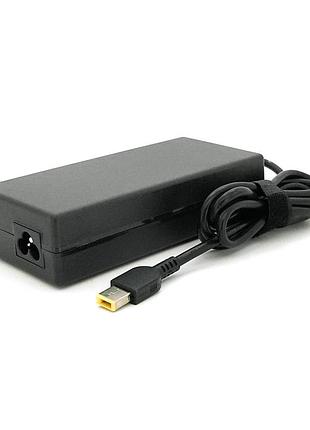 Блок живлення merlion для ноутбука lenovo 20v 6.75a (135 вт) штекер for yoga, довжина 0,9м