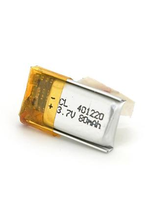 Литий-полимерный аккумулятор 4*12*20mm (li-ion 3.7в 80мач)