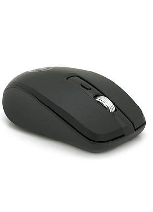Миша бездротова imice e-1500, 6 кнопок, 800/1200/1600 dpi, 2.4ghz 10м, windows xp/vista/win7/8/10 mac os x, rechargable, black,