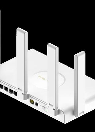 Бездротовий wi-fi 6 маршрутизатор серії ruijie reyee rg-ew3000gx, 2x порту wan, 240×130×32 мм