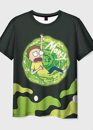 Парные футболки 3d rick and morty 2. парные футболки