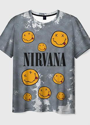 Футболка 3d «nirvana»