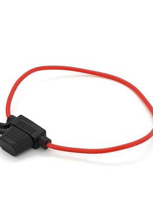 Автомобільний провідний утримувач запобіжника 1015/16, 1a-46a,250v пилу/водонепроникний, мідь, 30см.в корпусі пвх
