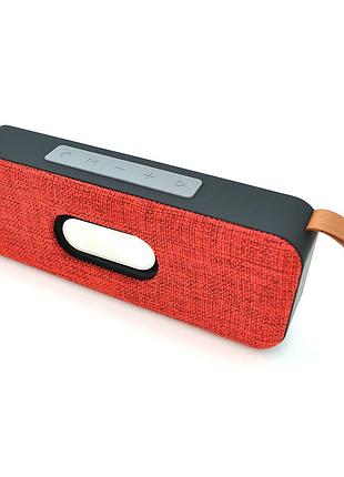 Колонка t6 bluetooth 4.1 до 10m, 1х3w, 4ω, 600mah, ≥90db, tf card/usb, dc 5v, red