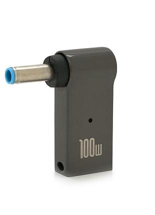 Перехідник hp туре-с(f)-4.5*3.0(m), 100w