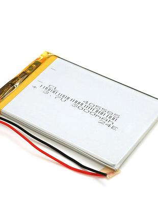 Литий-полимерный аккумулятор 4*55*85mm (li-ion 3.7в 3000мач)
