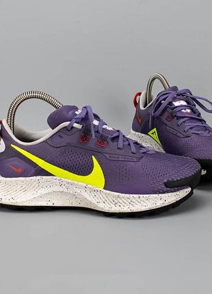Яркие трейловые кроссовки в сетку nike pegasus trail 3