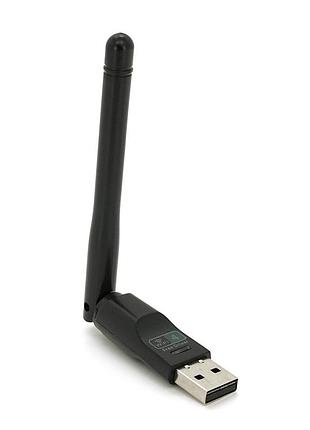 Беспроводной сетевой адаптер с антенной 10см wi-fi-usb lv / cl-uw07bt - 8723du, 802.11bgn, 150mb, 2.4 ghz, win7 / xp / vista / 2k