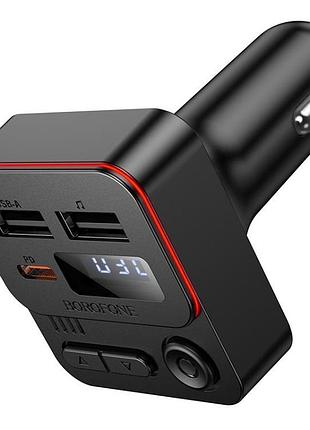 Fm- модулятор borofone bc60, black, box 2