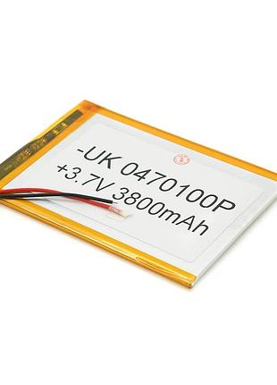 Литий-полимерный аккумулятор 4*70*100mm (li-ion 3.7в 3800мач)