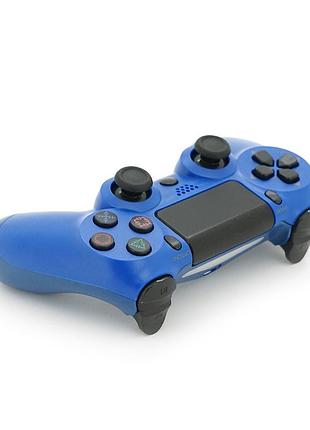 Беспроводной геймпад для ps4 wireless dualshock 4 (blue), 3.7v, 500mah, blister