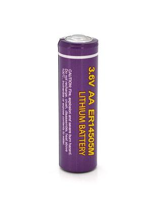 Батарейка литиевая pkcell er14505m, 3.6v 1800mah, 4 штуки shrink цента по shrink, oem