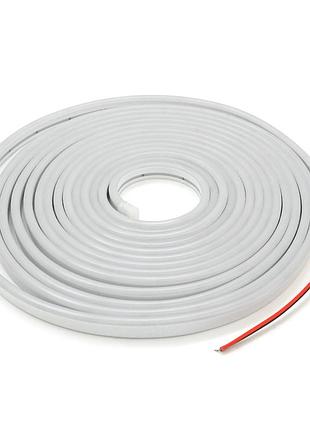 Лента светодиодная в силиконе 3528, 12v, 5 метров, ip67, warm-white