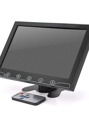 Монитор для видеонаблюдения 10.1 ", av+vga+hdmi+rca разъемы, 1024*600ips, 12-24v, box