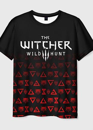 Футболка 3d «the witcher 3: wild hunt»