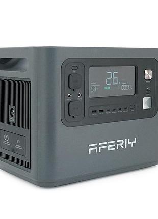 Портативна станція aferiy af-p210,lifepo4 2048втч.(max2400)вт,mppt 11.5-50в-20а(500вт),out220v. led. 2-usb,4xtype-c