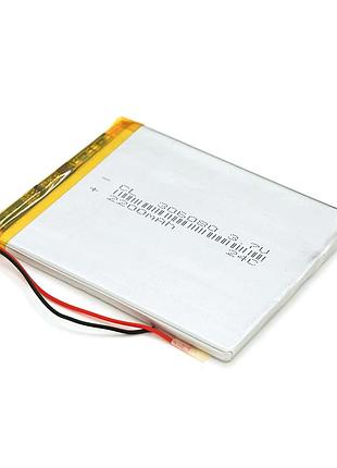 Литий-полимерный аккумулятор 3*60*80mm (li-ion 3.7в 2200мач)