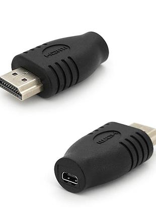 Перехідник microhdmi (мама) -hdmi (тато)