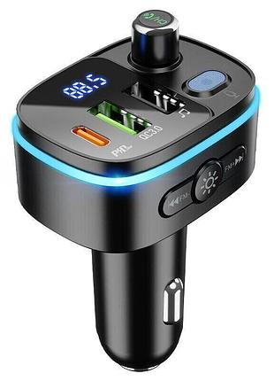 Fm-модулятор hoco e62, black, box 4