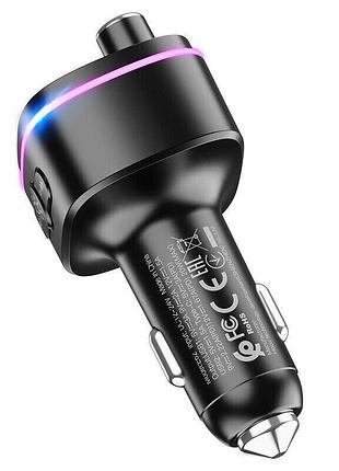 Fm-модулятор hoco e62, black, box 6