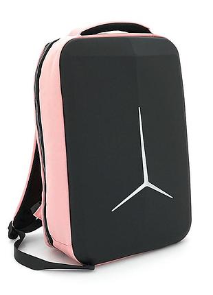 Рюкзак для ноутбука 15.6", tt-2020-2p, материал нейлон/полиестр/ткань оксфорд, выход под usb кабель, 20-35l, розовый, q25