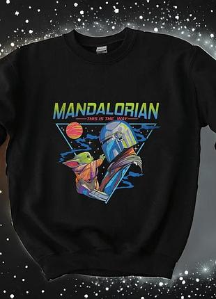 Свитшот mandalorian unisex