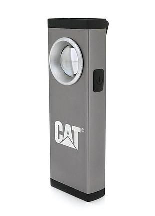 Карманный фонарик cat ct5115, 200lm, 2 режима, встроенный аккумулятор, usb кабель, blister