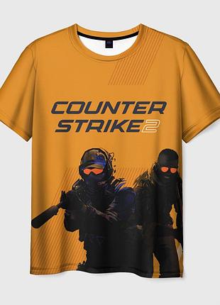 Футболка 3d counter strike 2 unisex