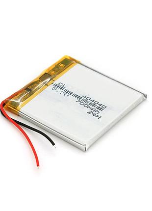 Літій-полімерний акумулятор 4*40*40mm(li-ion 3.7в 700ма·ч)