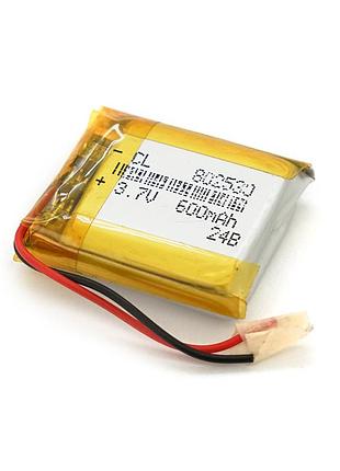 Літій-полімерний акумулятор 8*25*30mm (li-ion 3.7в 600ма·год)
