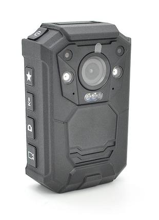 Нагрудний відеореєстратор а4, кут огляду 170°, дисплей 2”, gps/wifi слот під sd карту, відео-2k/30fps,фото-48мп, ip68, app,